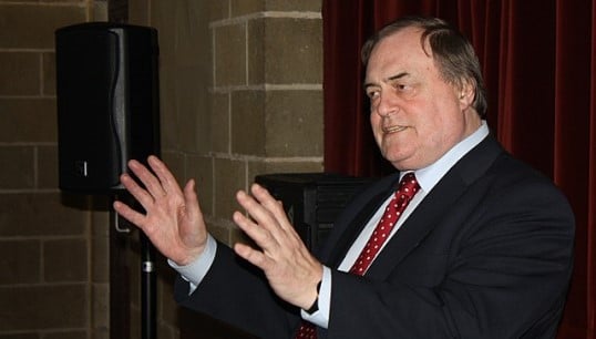 Lord Prescott, who spent time at sea as a steward, was a long time advocate for the UK maritime industry and inducted as an honorary member of Nautilus in 2001. Image: Wikimedia Commons Image:Lord Prescott, who spent time at sea as a steward, was a long time advocate for the UK maritime industry and inducted as an honorary member of Nautilus in 2001. Image: Wikimedia Commons