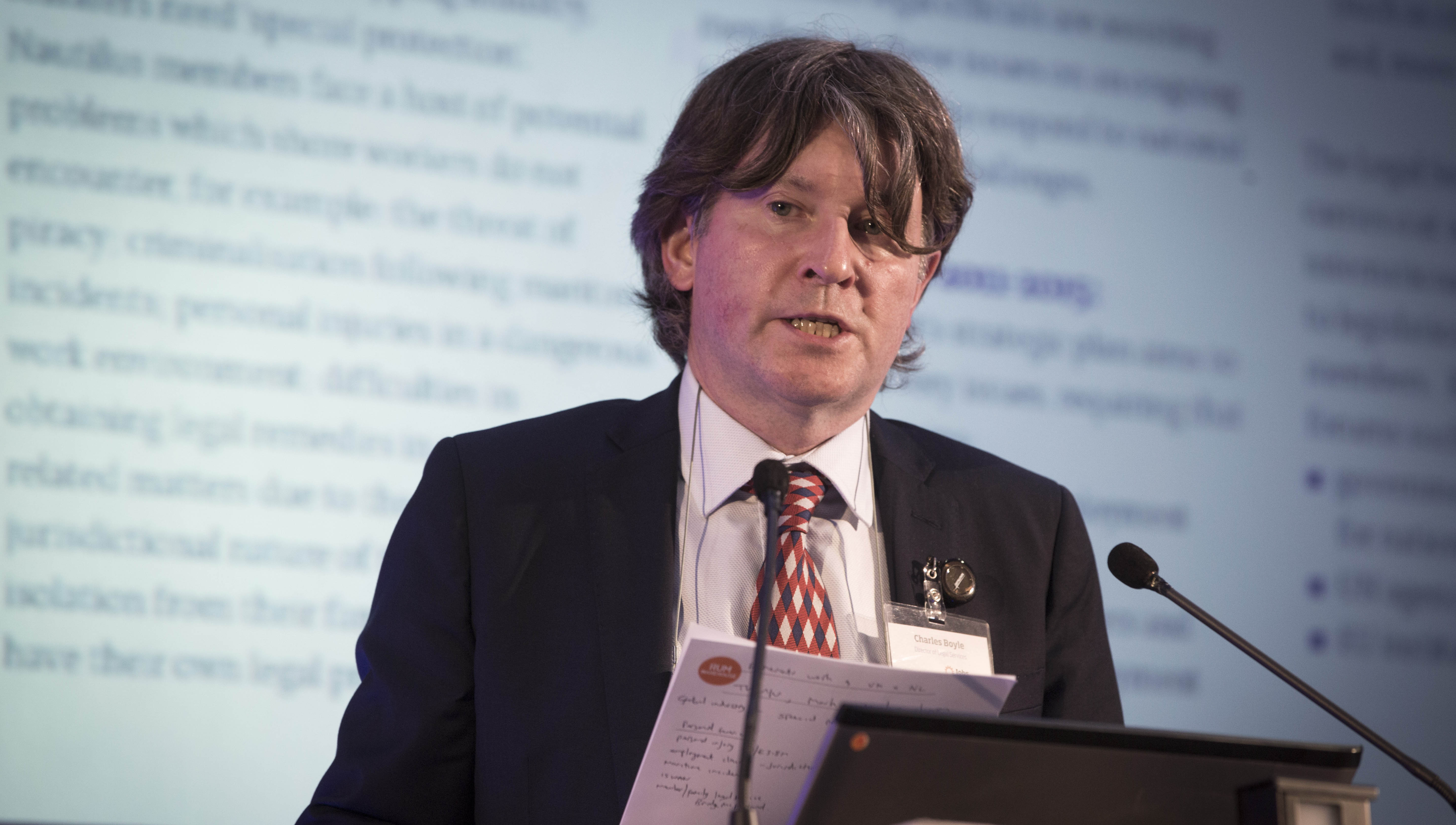 Nautlius International director of legal services Charles Boyle: new law has significantly raised the stakes for involved seafarers Image:Nautlius International director of legal services Charles Boyle: new law has significantly raised the stakes for involved seafarers
