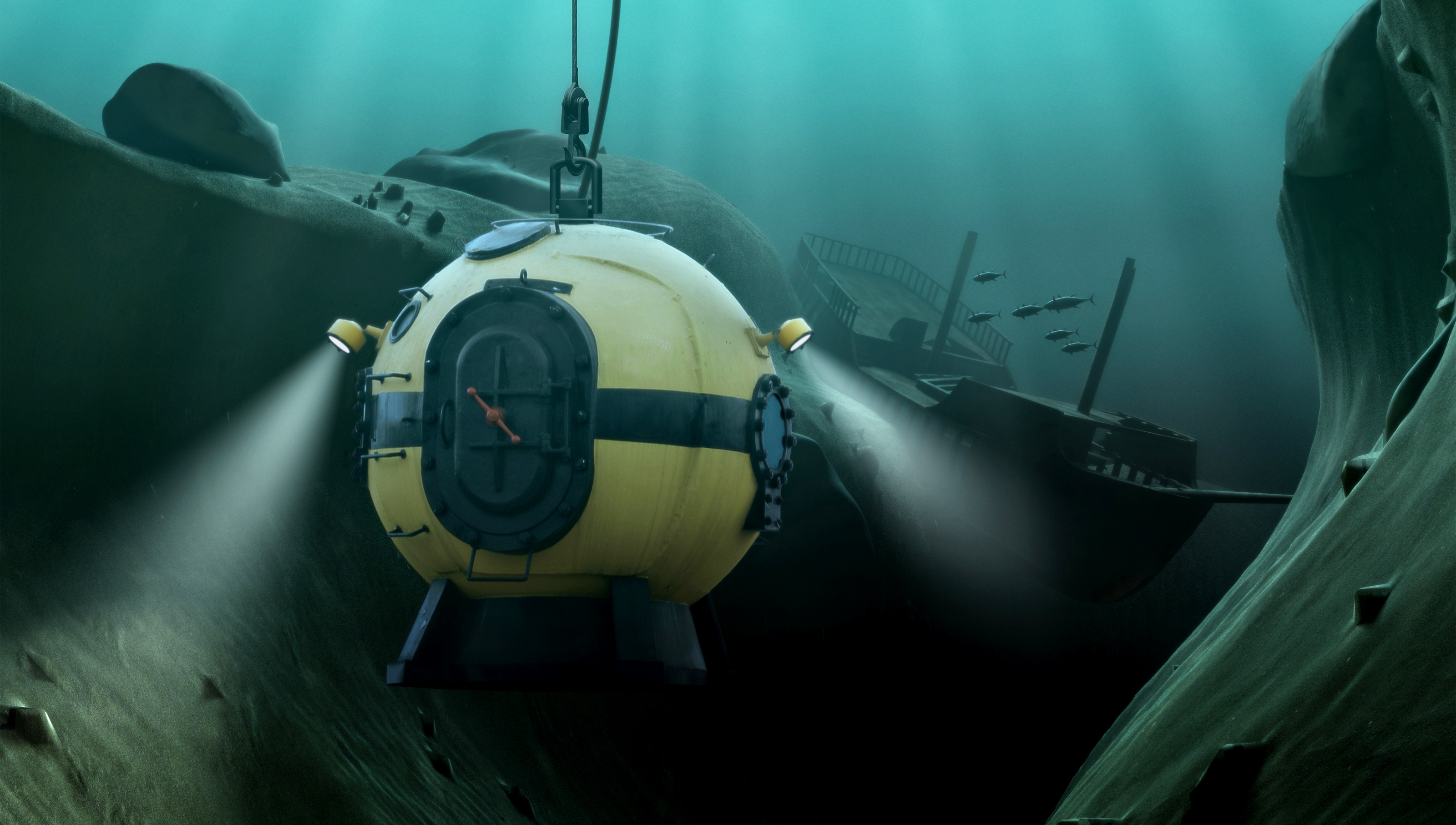 Diving bell Image: Getty Images Image:Diving bell Image: Getty Images