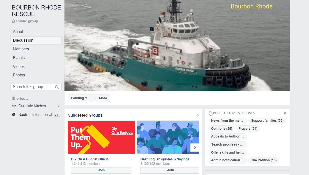 Bourbon Rhode: chance that remaining seafarers could be found Image:Bourbon Rhode: chance that remaining seafarers could be found