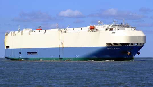 The Felicity Ace incident has sparked concerns over the potential rapid spread of EV fires onboard. Image: Wikimedia Commons
Image:The Felicity Ace incident has sparked concerns over the potential rapid spread of EV fires onboard. Image: Wikimedia Commons