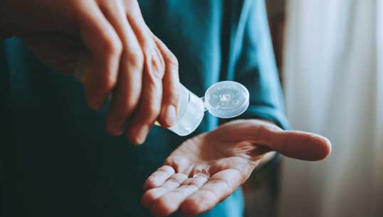 Alcohol-based gels should be allowed to dry completely before touching metal surfaces, lighting cigarettes or other potential 'ignition sources', says the International Association of Oil and Gas Producers (IOGP) Image:Alcohol-based gels should be allowed to dry completely before touching metal surfaces, lighting cigarettes or other potential 'ignition sources', says the International Association of Oil and Gas Producers (IOGP)