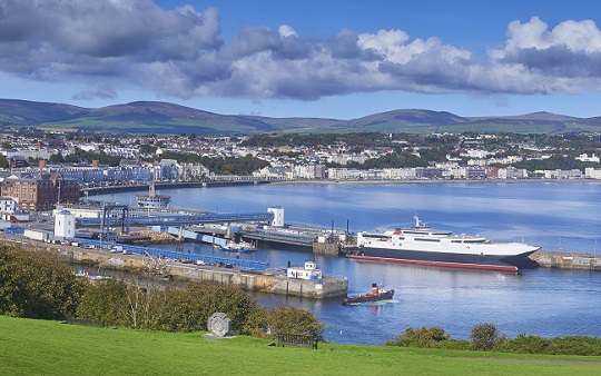 Douglas Harbour in the Isle of Man: Seafarers are exempt from mandate for all people arriving on the island to self-isolate for 14 days whether showing symptoms of coronavirus or not Image:Douglas Harbour in the Isle of Man: Seafarers are exempt from mandate for all people arriving on the island to self-isolate for 14 days whether showing symptoms of coronavirus or not