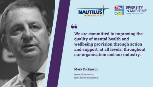 The new pledge has been created by Maritime UK's Mental Health Network and signed by leading industry organisations. Image:The new pledge has been created by Maritime UK's Mental Health Network and signed by leading industry organisations.