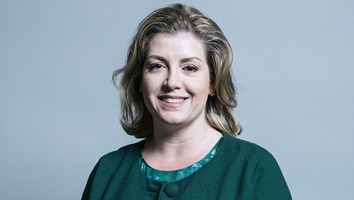 Secretary of State for Defence Penny Mourdant. Image: Wikicommons, Chris McAndrew Image:Secretary of State for Defence Penny Mourdant. Image: Wikicommons, Chris McAndrew