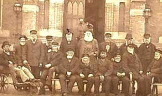 Some of the first residents at the Liverpool Home for Aged Mariners. The foundation stone was laid for the main building in October 1882, and it accomodated 1,113 residents over 95 years . Image:Some of the first residents at the Liverpool Home for Aged Mariners. The foundation stone was laid for the main building in October 1882, and it accomodated 1,113 residents over 95 years .