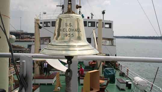 Southampton's heritage steamship SS Shieldhall . Image:Southampton's heritage steamship SS Shieldhall .