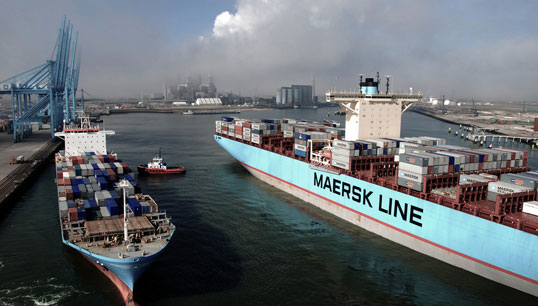 Maersk will use air, ocean and ground transportation networks to distribute the vaccine once it is approved for use. Image: Wikimedia Commons Image:Maersk will use air, ocean and ground transportation networks to distribute the vaccine once it is approved for use. Image: Wikimedia Commons