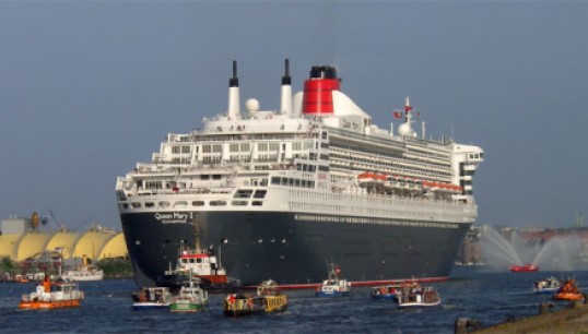 Transatlantic ocean liner Queen Mary 2, owned by Carnival UK brand Cunard Line. Image: KMJ Image:Transatlantic ocean liner Queen Mary 2, owned by Carnival UK brand Cunard Line. Image: KMJ