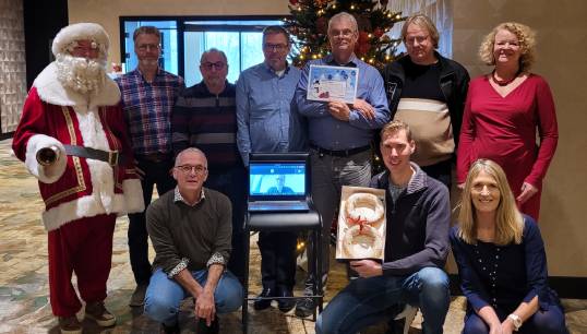Lay reps enlisted the help of Santa Claus himself in their negotiations with shipowners. Image: Nautilus International Image:Lay reps enlisted the help of Santa Claus himself in their negotiations with shipowners. Image: Nautilus International