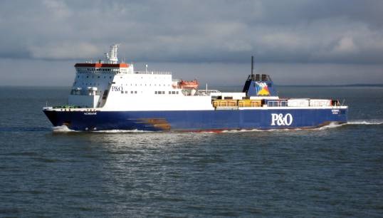 P&O Ferries Norbank vessel in the Crosby Channel bound for Dublin. Image: PhilPhos/Wikimedia Commons/ Image:P&O Ferries Norbank vessel in the Crosby Channel bound for Dublin. Image: PhilPhos/Wikimedia Commons/