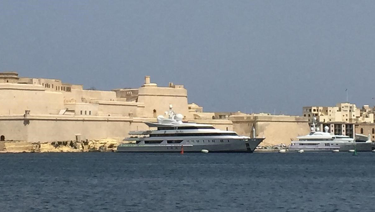 The Indian Empress while impounded in Malta - now named Neom. Credit: Ross Cleland Image:The Indian Empress while impounded in Malta - now named Neom. Credit: Ross Cleland