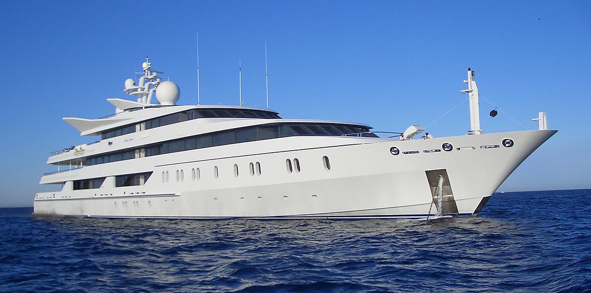 The Indian Empress superyacht. Image:The Indian Empress superyacht.
