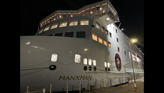 The dispute arose due to IOMSPCo's insistence that seafarers spend more time living onboard the new ferry Manxman. The new arrangement would mean members must spend at least 76 extra days per year away from their families. Image: Nautilus International Image:The dispute arose due to IOMSPCo's insistence that seafarers spend more time living onboard the new ferry Manxman. The new arrangement would mean members must spend at least 76 extra days per year away from their families. Image: Nautilus International