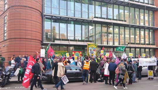 Calls for minimum wage 'corridors'. Image: Nautilus International Image:Calls for minimum wage 'corridors'. Image: Nautilus International