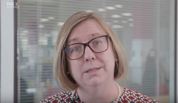Jannette Bell who is stepping down as chief executive at P&O Ferries. Image:Jannette Bell who is stepping down as chief executive at P&O Ferries.