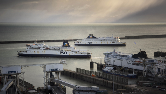 P&O ferries Pride of Burgundy and Pride of Kent in Dover Harbour. Image: Michiel Hendryckx / Wikimedia Commons Image:P&O ferries Pride of Burgundy and Pride of Kent in Dover Harbour. Image: Michiel Hendryckx / Wikimedia Commons