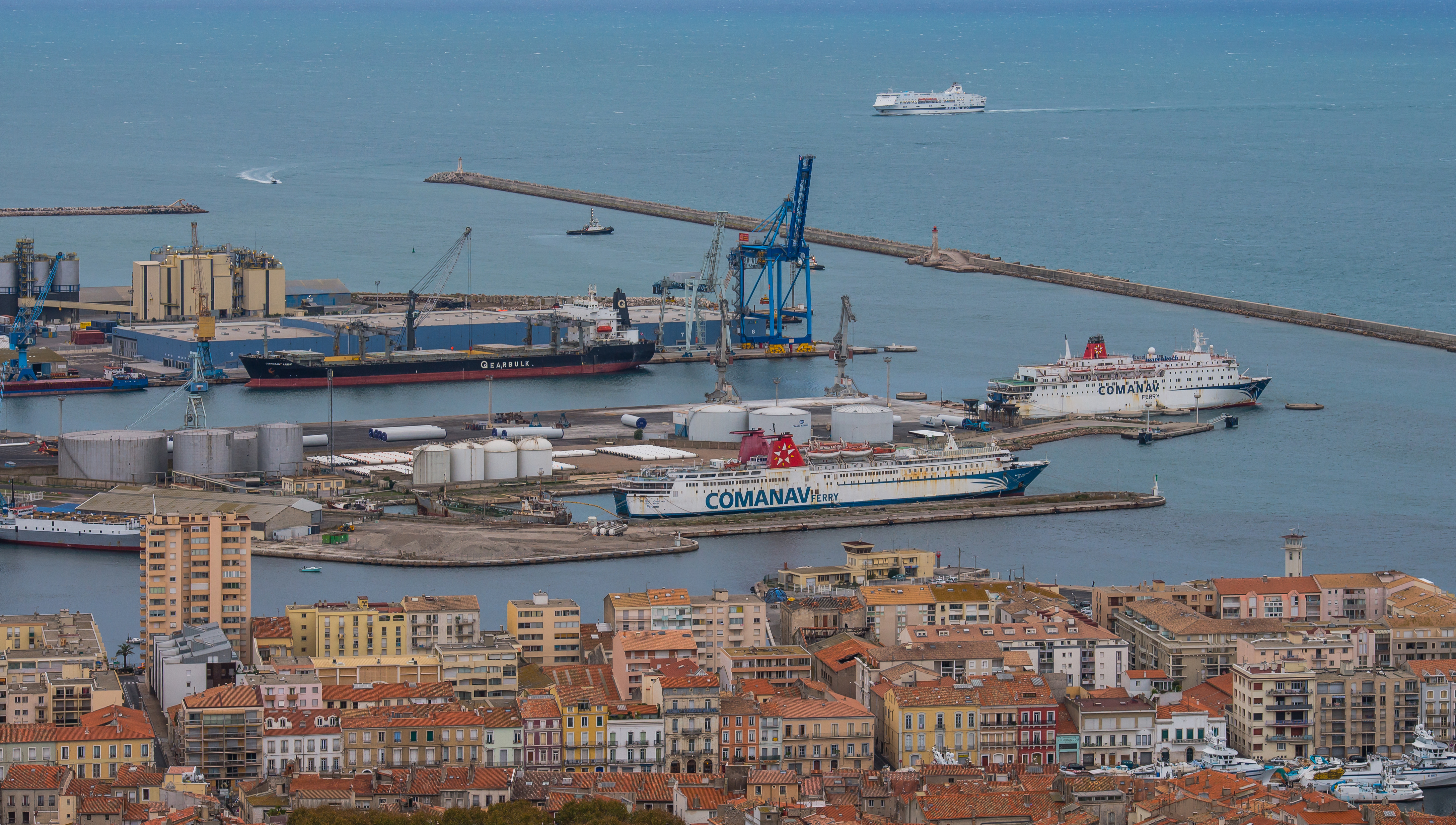 The port of Sète on the southern coast of France. Image: Wikimedia Commons - Christian Ferrer Image:The port of Sète on the southern coast of France. Image: Wikimedia Commons - Christian Ferrer