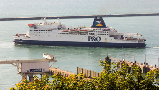P&O's Pride of Burgundy vessel leaving the Port of Dover in 2014. Image: Wikimedia Commons Image:P&O's Pride of Burgundy vessel leaving the Port of Dover in 2014. Image: Wikimedia Commons