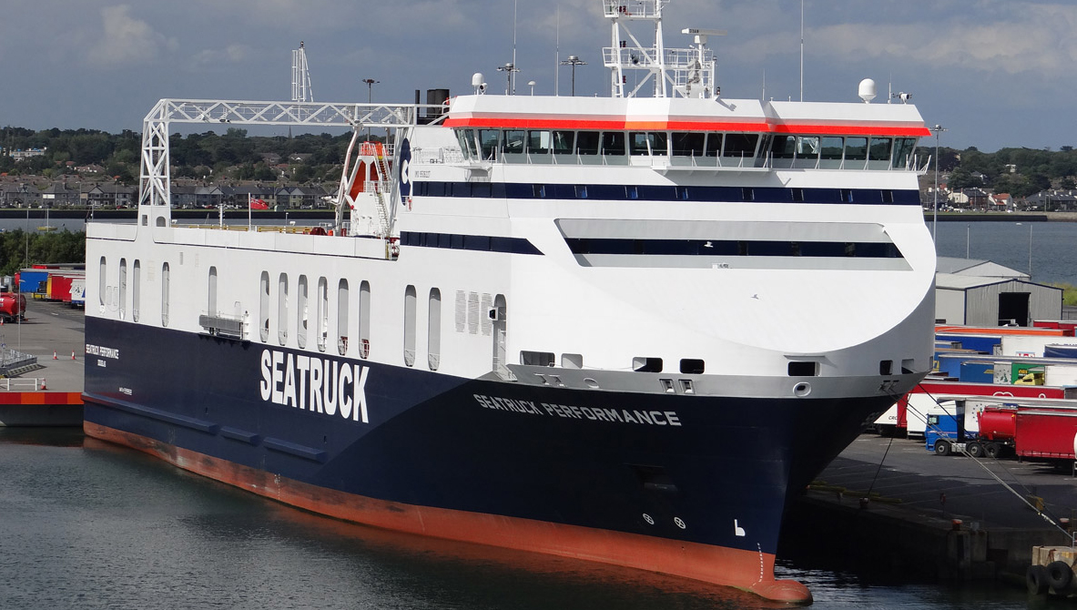 Seatruck Ferries vessel Performance . Image:Seatruck Ferries vessel Performance .