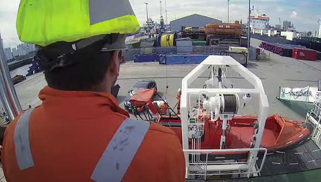 Vroon offshore services emergency response exercise. Image: Vroon YouTube promotional video Image:Vroon offshore services emergency response exercise. Image: Vroon YouTube promotional video