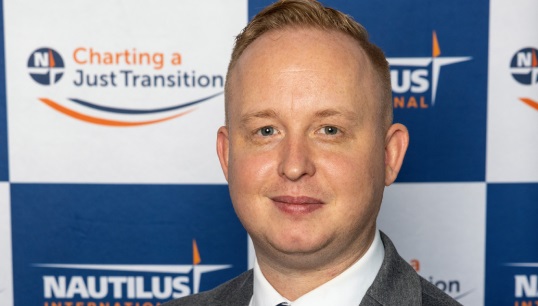 Nautilus head of international relations Danny McGowan. Image: Brad Wakefield Image:Nautilus head of international relations Danny McGowan. Image: Brad Wakefield