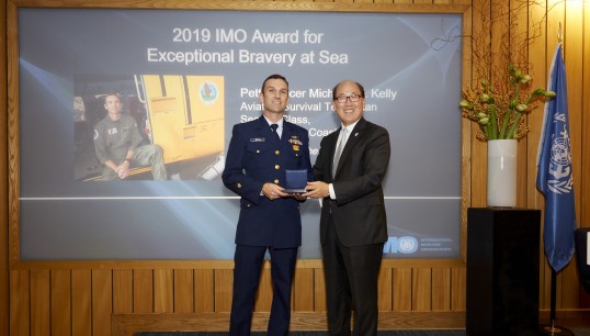 The International Maritime Organization's 2019 Bravery Awards. IMO HQ, London, 25th November 2019. Image: Greg Funnell Image:The International Maritime Organization's 2019 Bravery Awards. IMO HQ, London, 25th November 2019. Image: Greg Funnell