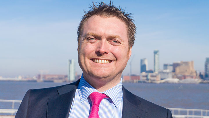 Mersey Maritime Chief Executive Chris Shirling Rooke spoke about the new cluster at a LISW press briefing on board HMS Enterprise Image:Mersey Maritime Chief Executive Chris Shirling Rooke spoke about the new cluster at a LISW press briefing on board HMS Enterprise