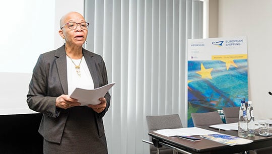 Cleo Doumbia-Henry at European Shipping Week 2020 Cleo Doumbia-Henry at European Shipping Week 2020