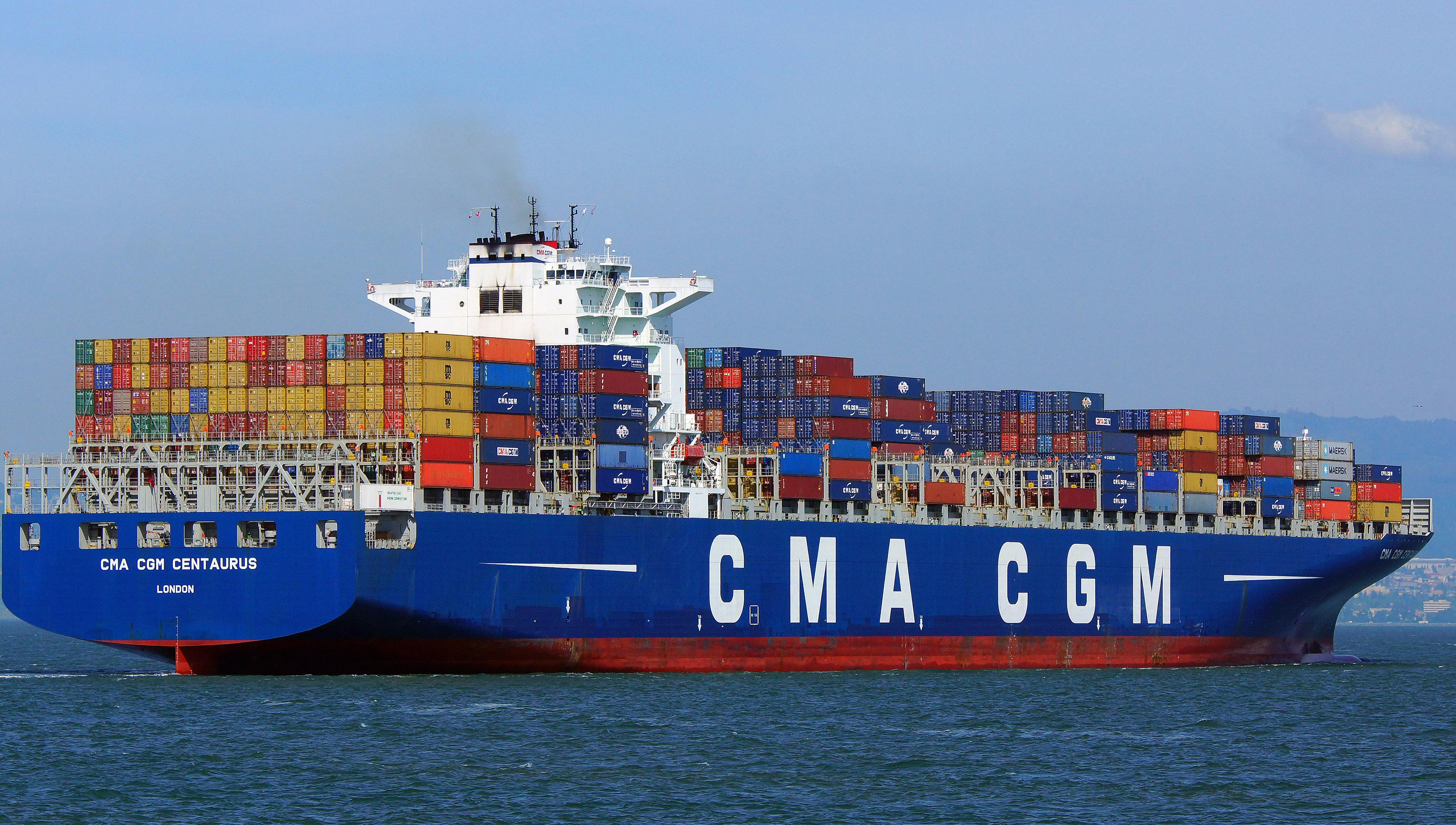 French shipping company CMA CGM bought Australian National Line in 1998. Image: Wikimedia Commons - Patrick Finnegan Image:French shipping company CMA CGM bought Australian National Line in 1998. Image: Wikimedia Commons - Patrick Finnegan