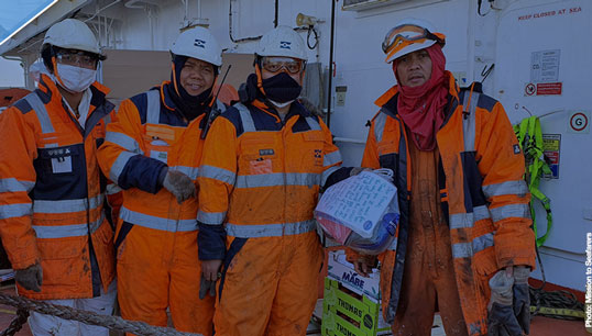The crew change crisis was considered by the IMO's maritime safety committee. Image: IMO meetings by Mission to Seafarers. Image:The crew change crisis was considered by the IMO's maritime safety committee. Image: IMO meetings by Mission to Seafarers.