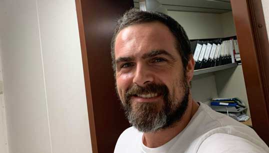 Chief engineer Matt Forster, one of the seafarers interviewed in the IMO video. Image: IMO. Image:Chief engineer Matt Forster, one of the seafarers interviewed in the IMO video. Image: IMO.
