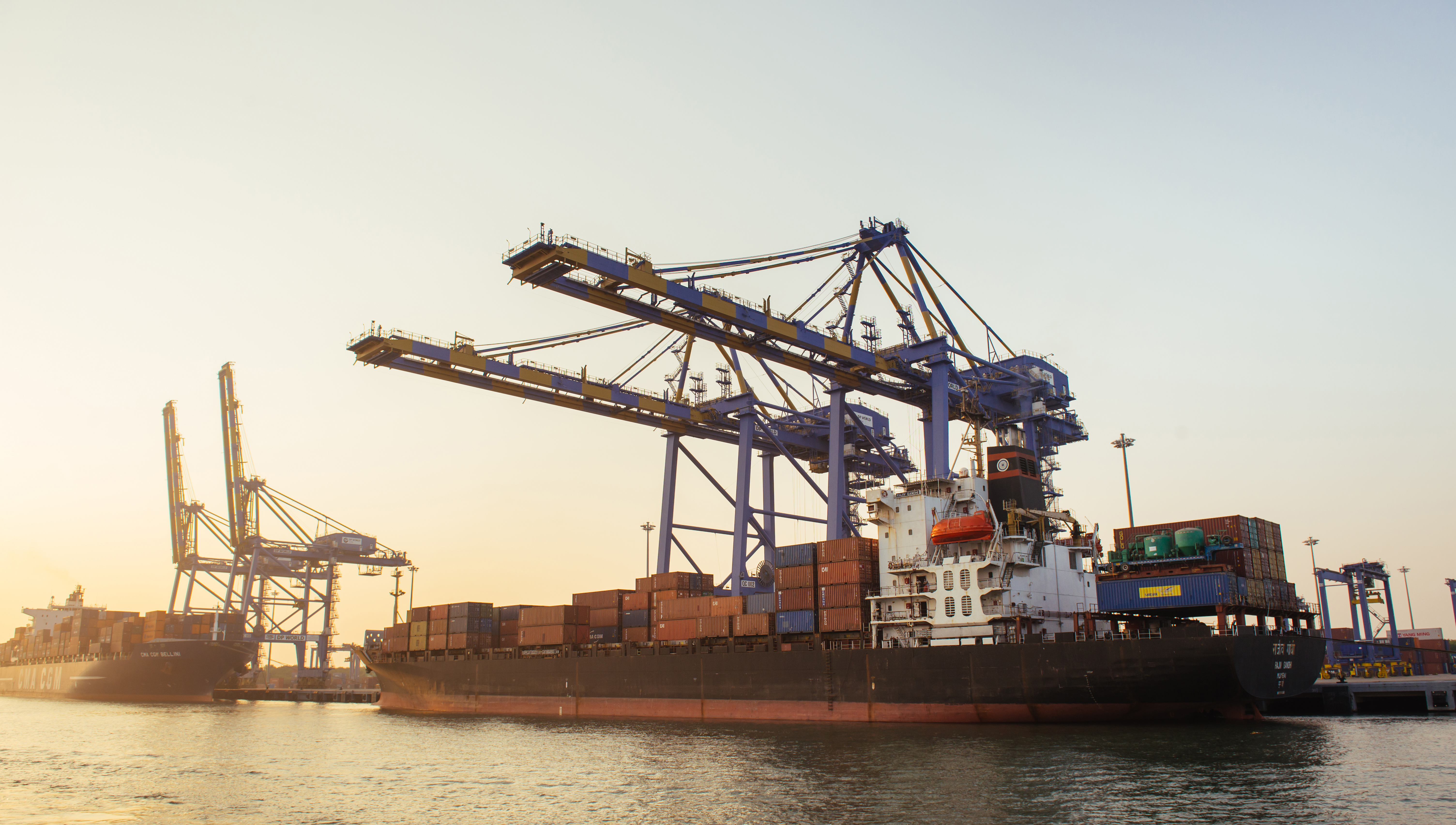 The International Container Transshipment Terminal (ICTT), part of the Cochin Port, Kerala, India. Cochin Port is one of the largest ports in India. Image: Wikimeda Commons 2016 Image:The International Container Transshipment Terminal (ICTT), part of the Cochin Port, Kerala, India. Cochin Port is one of the largest ports in India. Image: Wikimeda Commons 2016