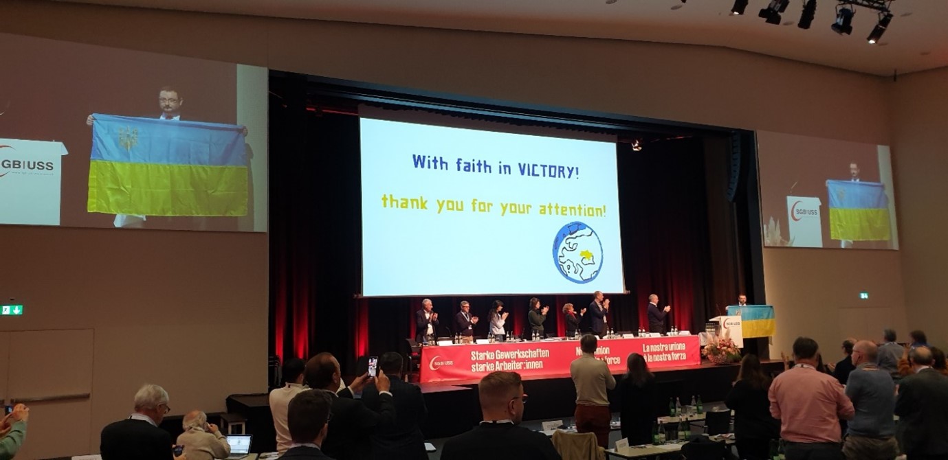 Hier im Bild während einer Live Schalte bei SGB Kongress von 2022. Image: SGB Image:Hier im Bild während einer Live Schalte bei SGB Kongress von 2022. Image: SGB