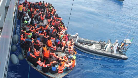 A successful rescue operation in 2015. Image: Irish Defence Forces Image:A successful rescue operation in 2015. Image: Irish Defence Forces