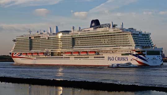 MS Iona port and stern view in the Hook of Holland. Image: Wikimedia Commons, by Kees Torn Image:MS Iona port and stern view in the Hook of Holland. Image: Wikimedia Commons, by Kees Torn