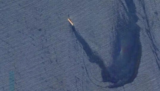 The Belize-flagged, UK-owned bulk carrier M/V Rubymar leaking an 18-mile oil slick in the Gulf of Aden after taking significant damage after an attack by the Houthis on February 18 2024. Despite the best efforts of Operation Prosperity Guardian, successful strikes on ships have continued. Image: CENTCOM Image:The Belize-flagged, UK-owned bulk carrier M/V Rubymar leaking an 18-mile oil slick in the Gulf of Aden after taking significant damage after an attack by the Houthis on February 18 2024. Despite the best efforts of Operation Prosperity Guardian, successful strikes on ships have continued. Image: CENTCOM