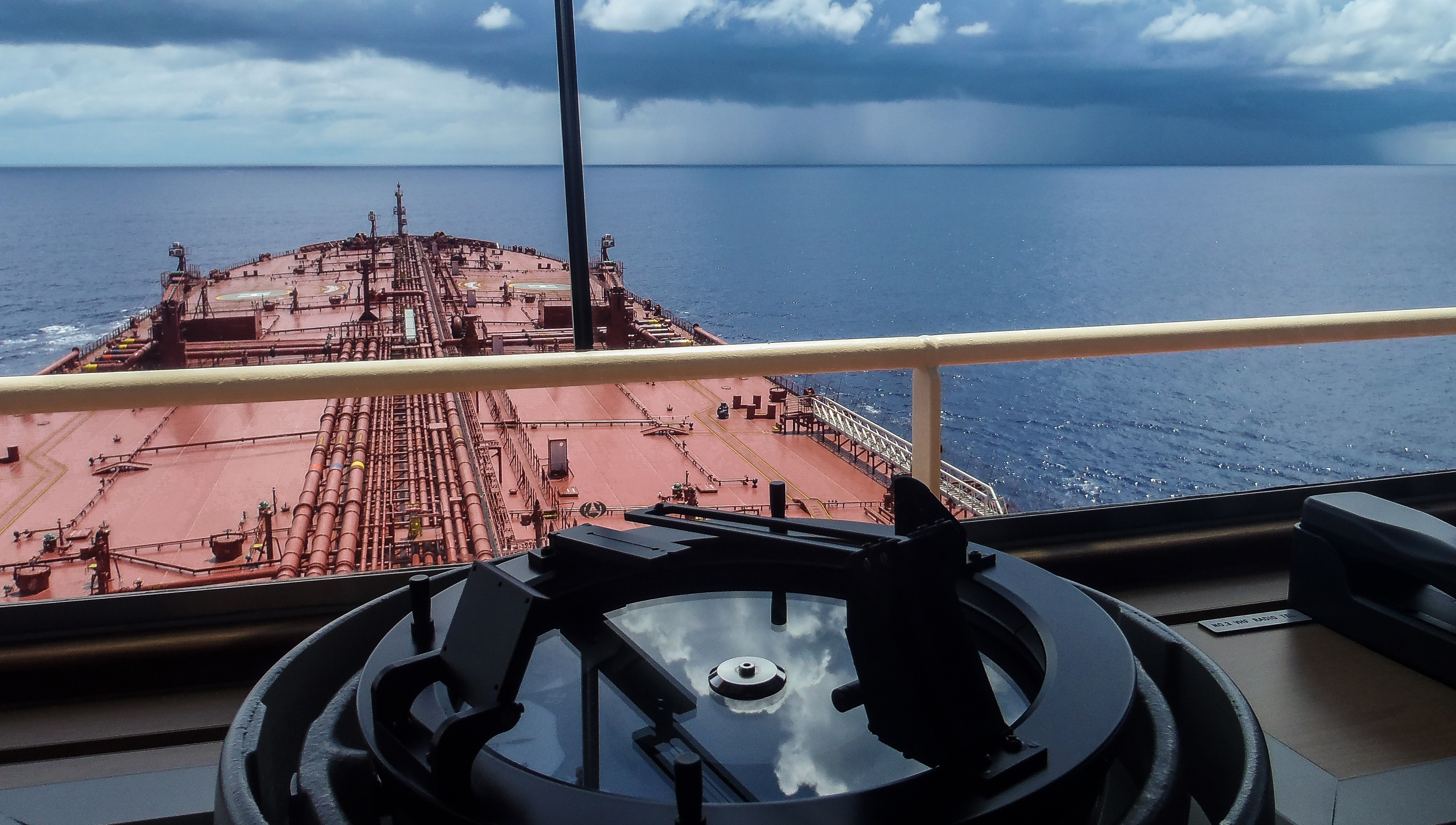 View from an oil tanker in the Indian Ocean, which had been on the MARAD alert list along with the Strait of Hormuz, Persian Gulf, Gulf of Oman, Arabian Sea, Red Sea, and the Gulf of Aden. Image: Getty Images. Image:View from an oil tanker in the Indian Ocean, which had been on the MARAD alert list along with the Strait of Hormuz, Persian Gulf, Gulf of Oman, Arabian Sea, Red Sea, and the Gulf of Aden. Image: Getty Images.