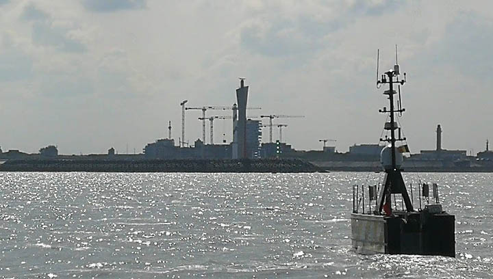 The USV Sea-Kit Maxlimer in transit across the Channel. It was originally developed to take part in the Shell Ocean Discovery XPRIZE, which is seeking novel methods to map the seafloor. Image:The USV Sea-Kit Maxlimer in transit across the Channel. It was originally developed to take part in the Shell Ocean Discovery XPRIZE, which is seeking novel methods to map the seafloor.