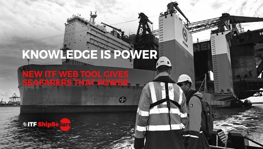The new International Transport Workers' Federation (ITF) website ITFShipBeSure has launched to help seafarers from being scammed by fake manning agents and provide them with a list of registered agents. Image: International Transport Workers' Federation (ITF) Image:The new International Transport Workers' Federation (ITF) website ITFShipBeSure has launched to help seafarers from being scammed by fake manning agents and provide them with a list of registered agents. Image: International Transport Workers' Federation (ITF)
