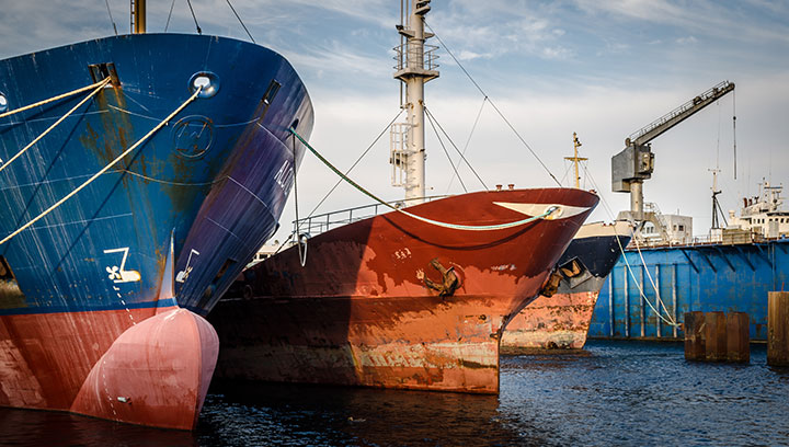 EU ship recycling regulations require all large EU-flagged sea-going vessels to use an approved facility. Image: Getty Images Image:EU ship recycling regulations require all large EU-flagged sea-going vessels to use an approved facility. Image: Getty Images