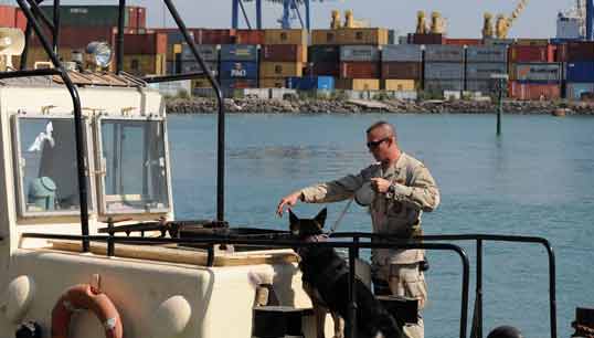 Security patrols from a US service member of a Combined Joint Task Force - Horn of Africa, headquartered in Djibouti. Image: Wikimedia Commons Image: Security patrols from a US service member of a Combined Joint Task Force - Horn of Africa, headquartered in Djibouti. Image: Wikimedia Commons