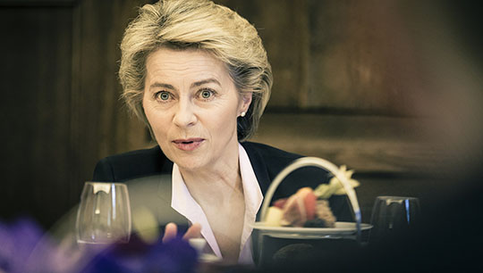 Von der Leyen: urged to take a leading role in global crew changes Image:Von der Leyen: urged to take a leading role in global crew changes