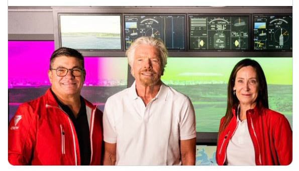Virgin Cruises' tweet: 'It doesnt matter if you're a founder, a Captain, or a CEO – our onboard Crew's uniforms don't include any epaulette stripes or rank displays, because every individual is ready to provide RockStar Service at all times.' Image:Virgin Cruises' tweet: 'It doesnt matter if you're a founder, a Captain, or a CEO – our onboard Crew's uniforms don't include any epaulette stripes or rank displays, because every individual is ready to provide RockStar Service at all times.'