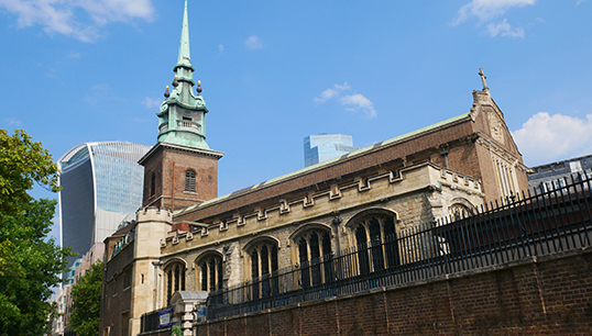 The Royston Grange memorial service will be held at All Hallows by the Tower, in London. Image: Ethan Doyle White / Wikimedia Commons Image:The Royston Grange memorial service will be held at All Hallows by the Tower, in London. Image: Ethan Doyle White / Wikimedia Commons