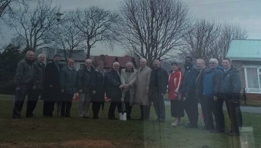 Members of the pervious NUMAST Welfare Fund Committee cut turf for a development in 2008. Image: Nautilus International Image:Members of the pervious NUMAST Welfare Fund Committee cut turf for a development in 2008. Image: Nautilus International