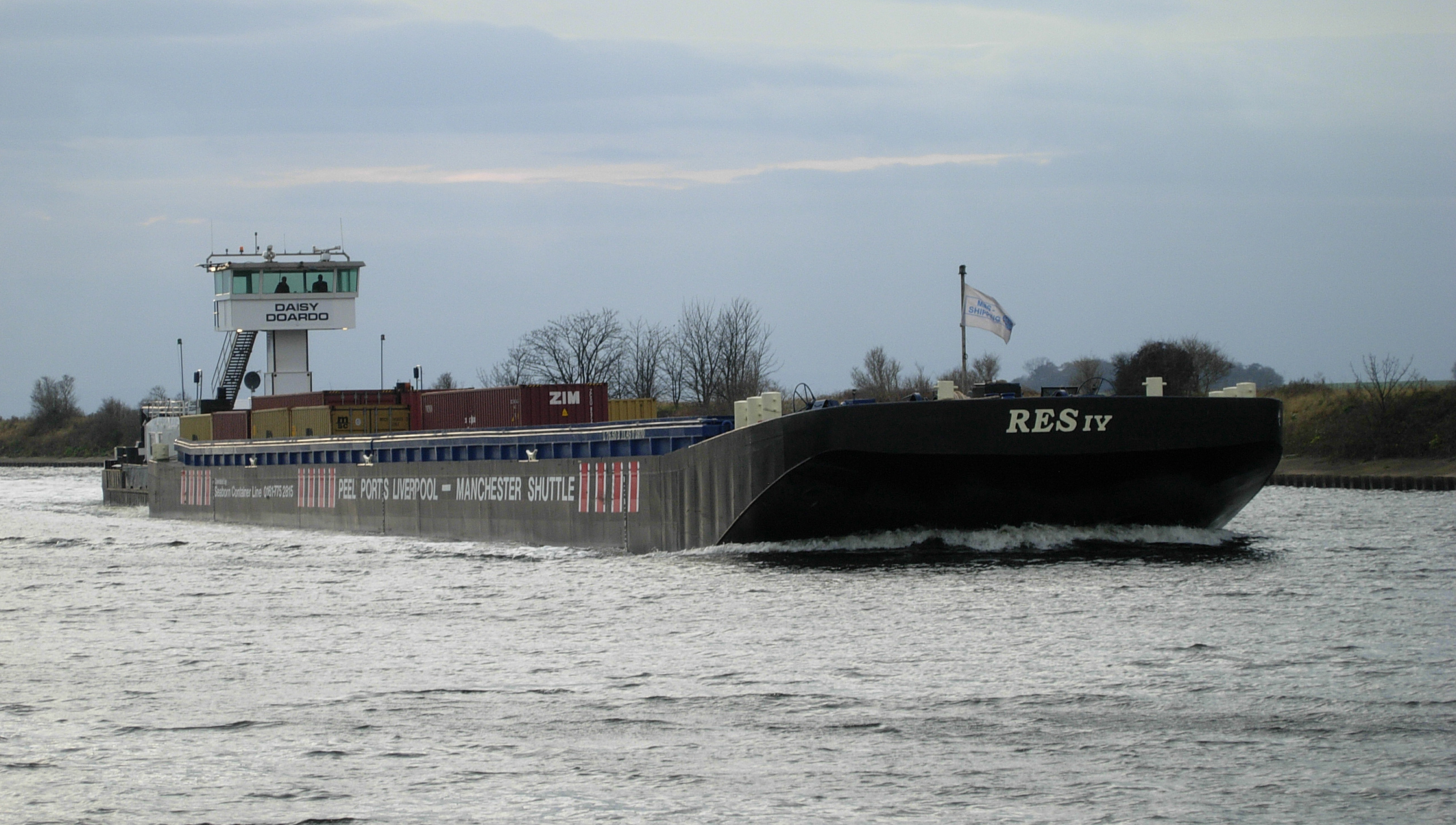 A Peel Ports shuttle. Image:A Peel Ports shuttle.