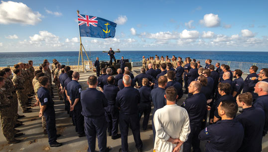 RFA members will now be given a choice of which pension scheme benefits they would prefer to take at the point they leave with benefits in payment. Image: RFA Mounts Bay Image:RFA members will now be given a choice of which pension scheme benefits they would prefer to take at the point they leave with benefits in payment. Image: RFA Mounts Bay