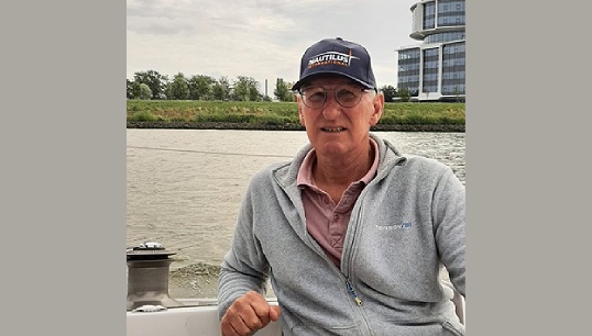 Bridge and lock operator Sieto de Vries who is also a Nautilus Council member. Image: by permission Image:Bridge and lock operator Sieto de Vries who is also a Nautilus Council member. Image: by permission