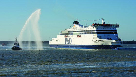 P&O ferry Spirit of Britain. Image:P&O ferry Spirit of Britain.